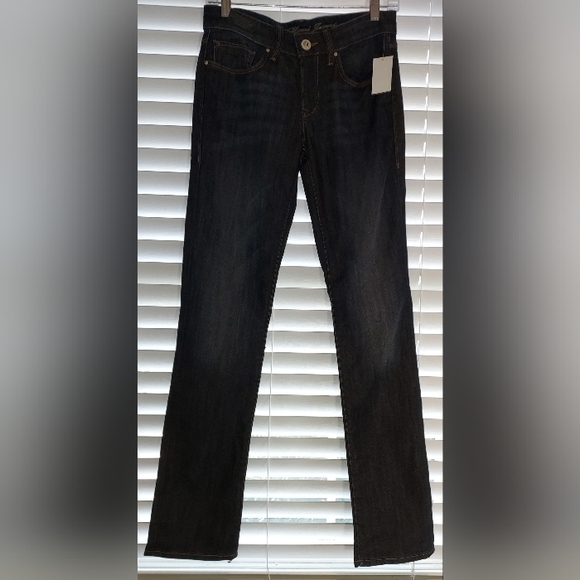 Mavi Dark Wash Molly Straight Stretch Jeans NWT - Picture 7 of 11